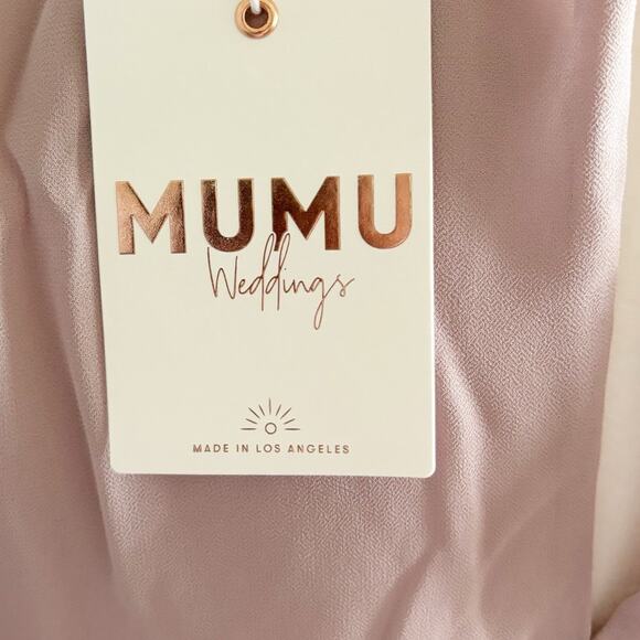 Show Me Your Mumu Emily Maxi Dress XXS Pink NWT - Picture 8 of 8